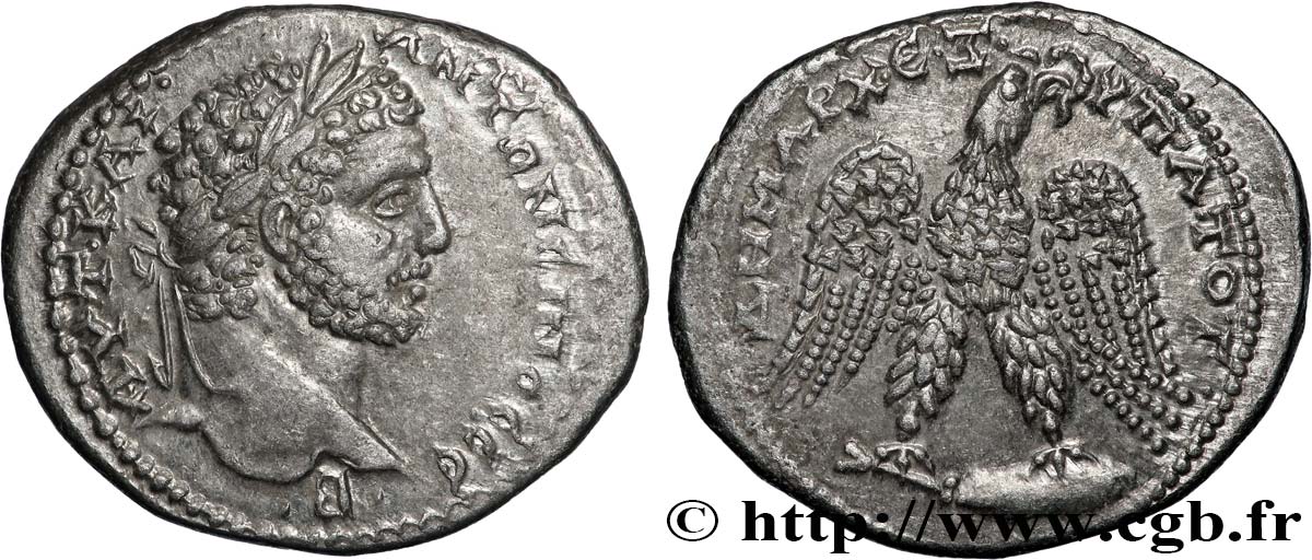 CARACALLA Tétradrachme syro-phénicien SPL