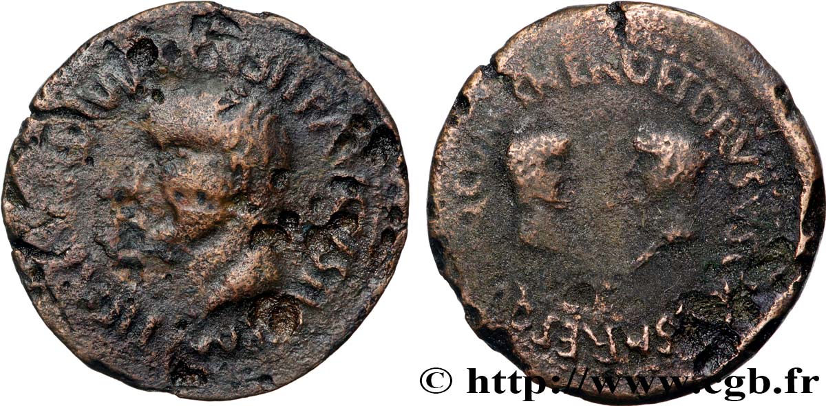 TIBERIO, NERO y DRUSUS As BC+