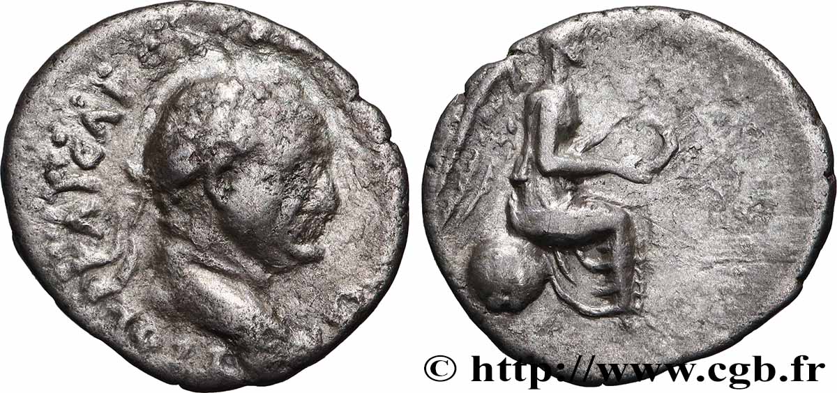 VESPASIAN Hemidrachme XF