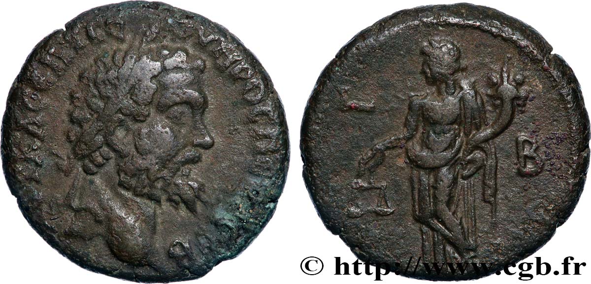 SEPTIME SÉVÈRE Tétradrachme TTB