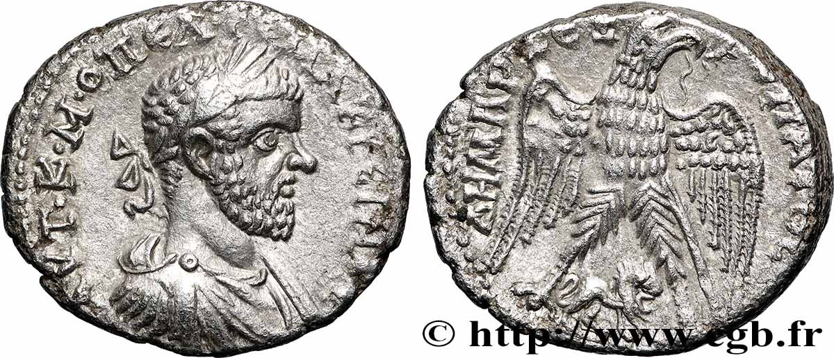 MACRIN Tétradrachme syro-phénicien SUP/TTB+