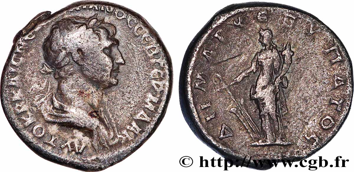 TRAJANUS Didrachme XF