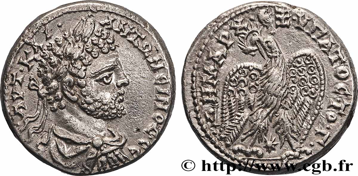CARACALLA Tétradrachme syro-phénicien SPL