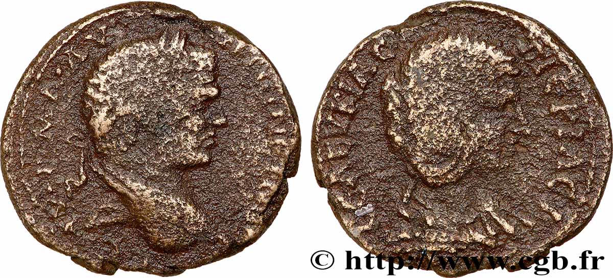 CARACALLA et JULIA DOMNA Unité TB+