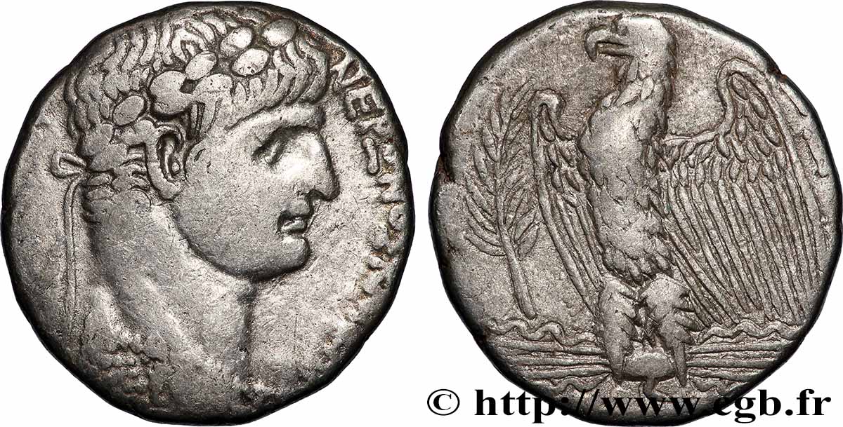 NERO Tétradrachme syro-phénicien VF