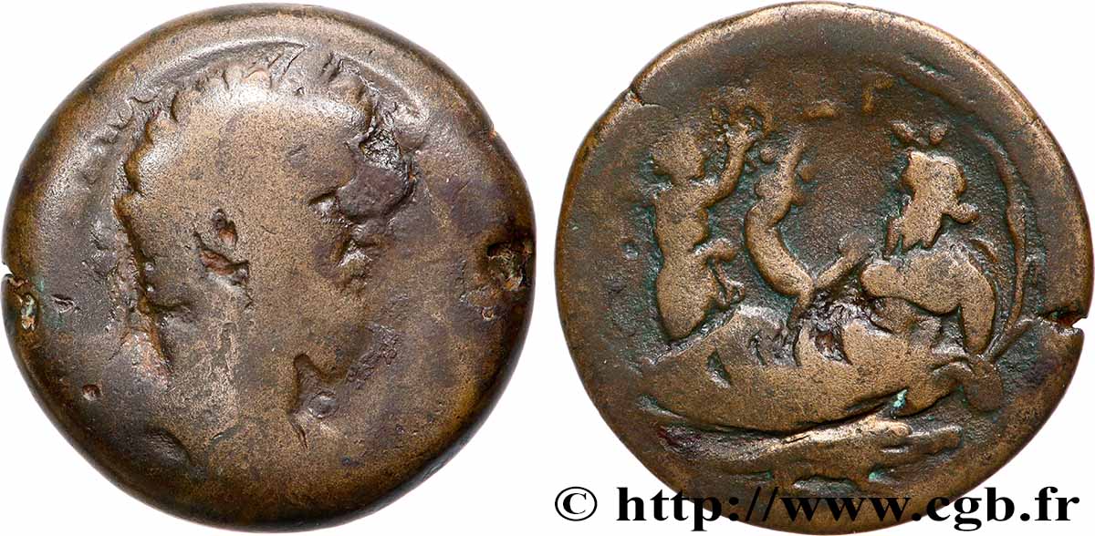 ANTONINUS PIUS Drachme VF