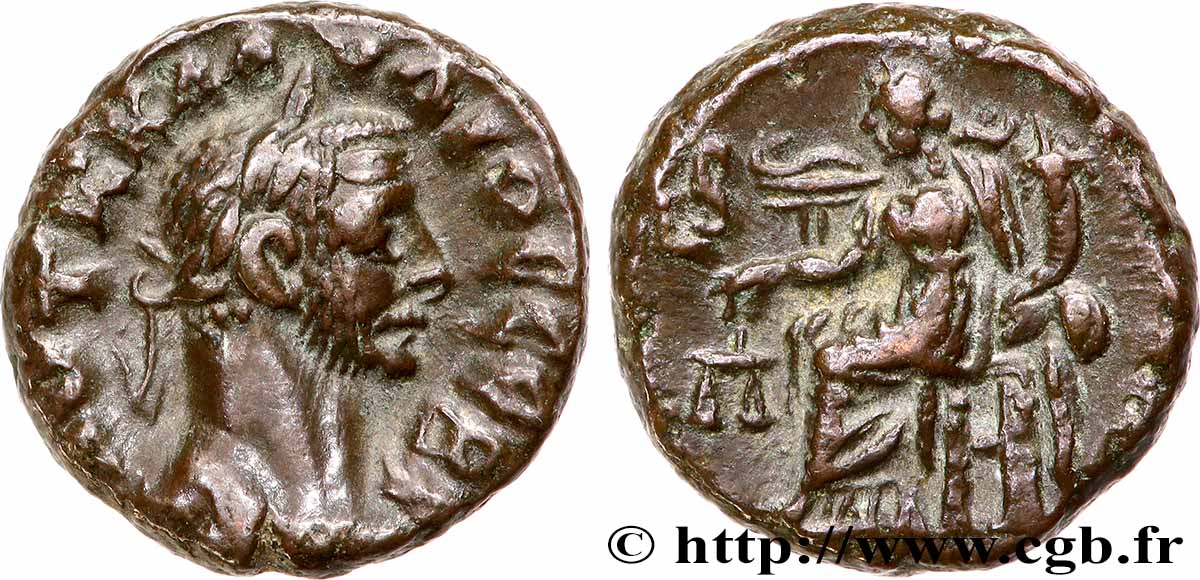 CLAUDIO II IL GOTICO Tétradrachme q.SPL
