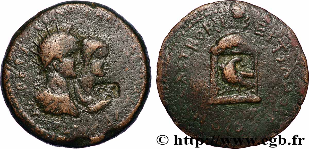 PLAUTILLA and CARACALLA Decassaria VF