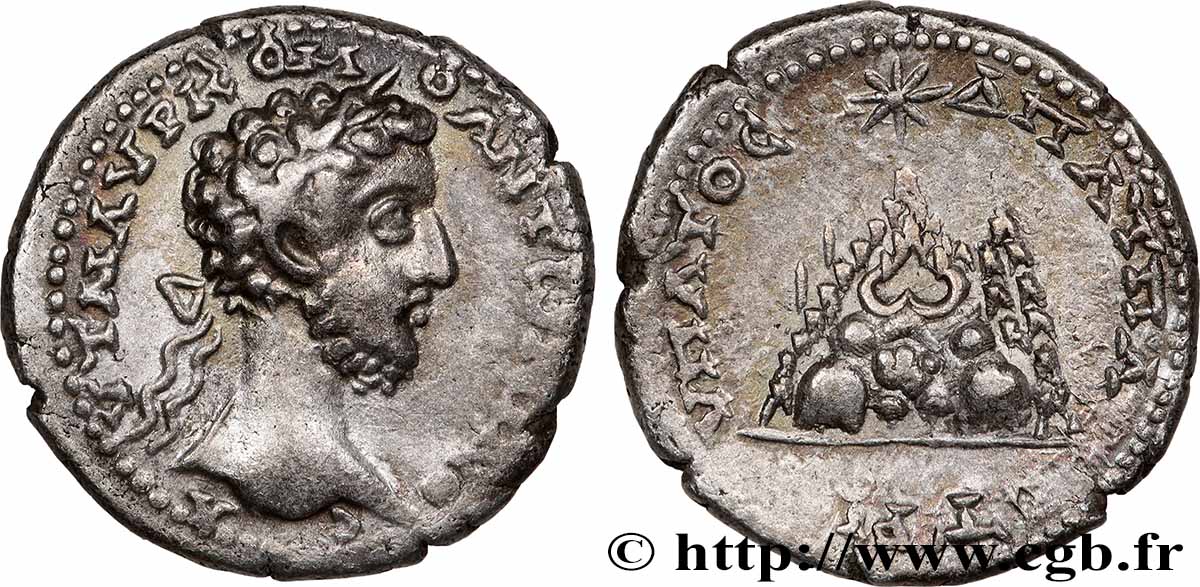 COMMODUS Didrachme AU
