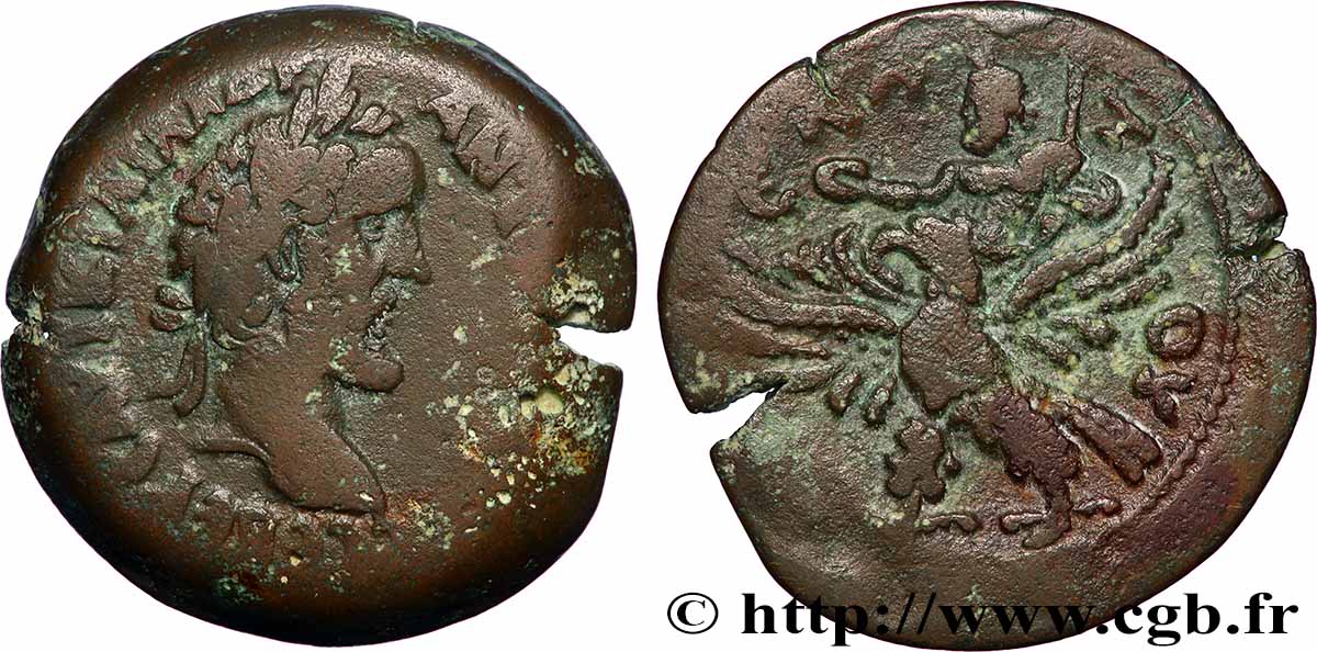 ANTONINUS PIUS Drachme VF