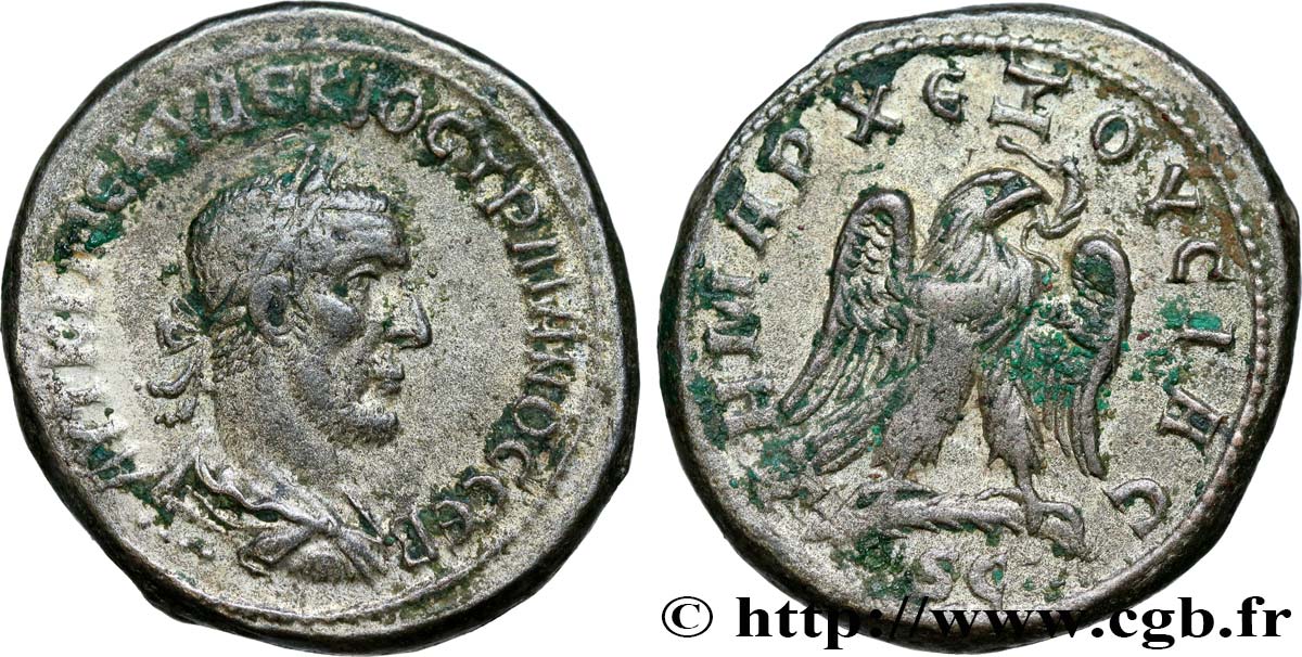 TRAJAN DECIUS Tétradrachme syro-phénicien XF