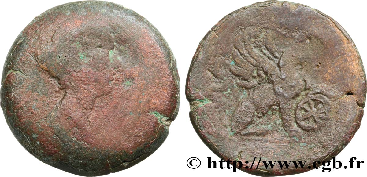 FAUSTINA DAUGHTER Drachme F/VF