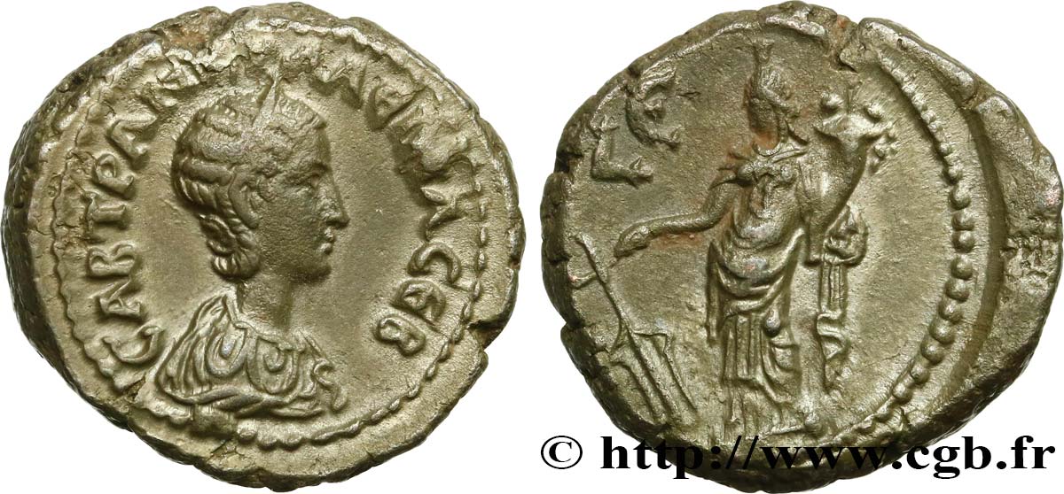 GORDIANUS III and TRANQUILLINA Tétradrachme MS