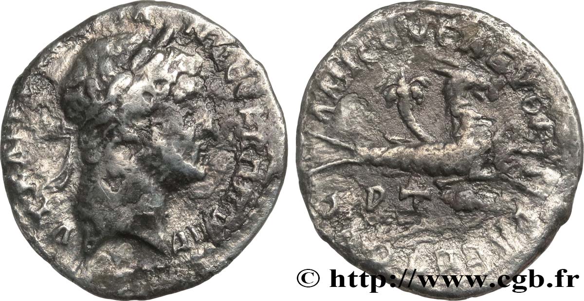 HADRIAN Drachme VF