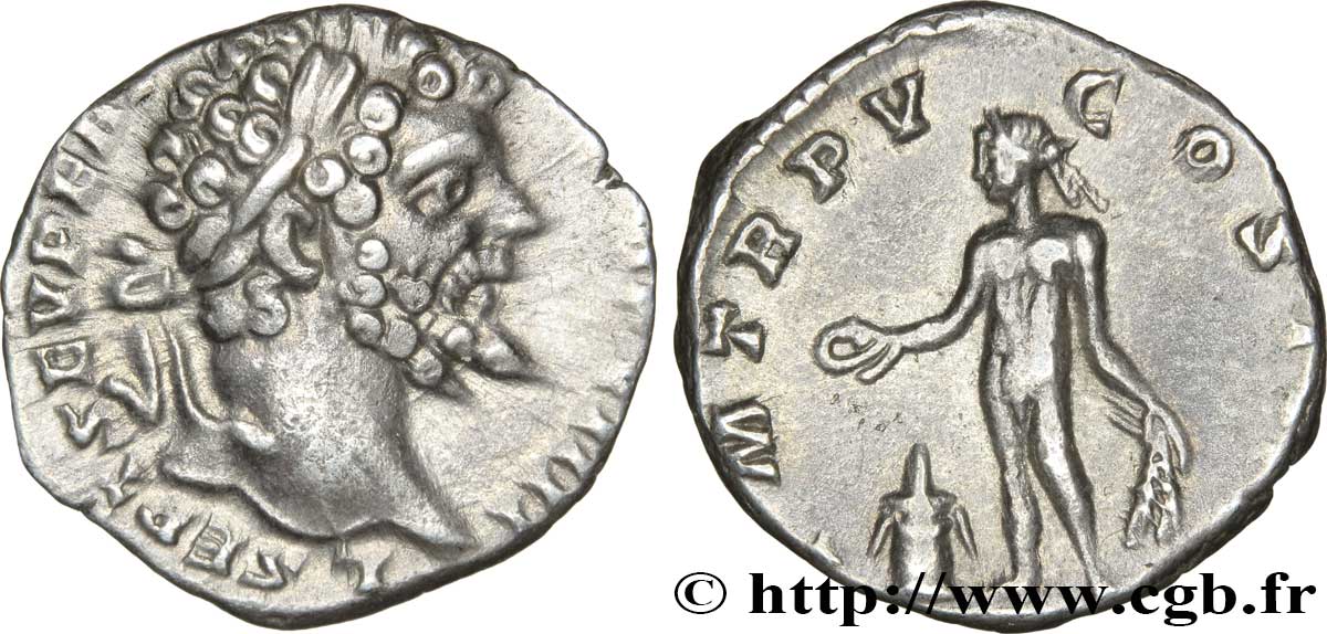 SEPTIME SÉVÈRE Denier SUP