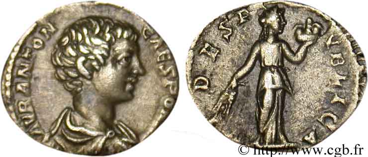 CARACALLA Denier TTB