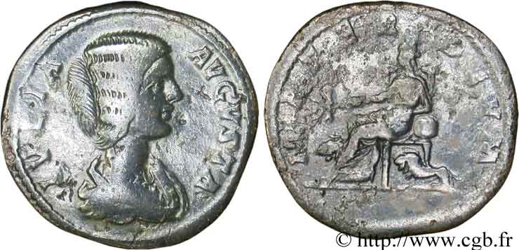 JULIA DOMNA Sesterce TB