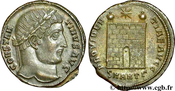 CONSTANTIN Ier LE GRAND Centenionalis ou nummus SPL