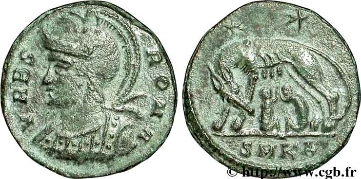 ROME Centenionalis ou nummus TTB+