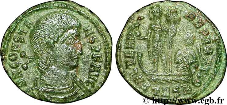 CONSTANS Demi-maiorina, (PB, Æ 3) TTB+