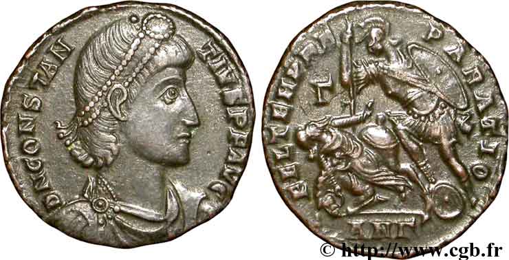 CONSTANCE II Maiorina, (MB, Æ 2) SUP