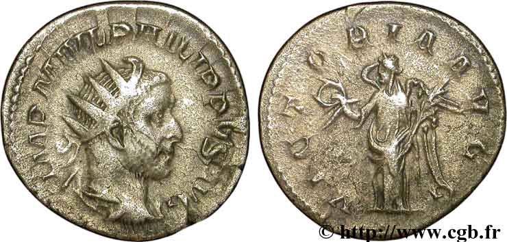 PHILIPPE Ier L ARABE Antoninien TB+