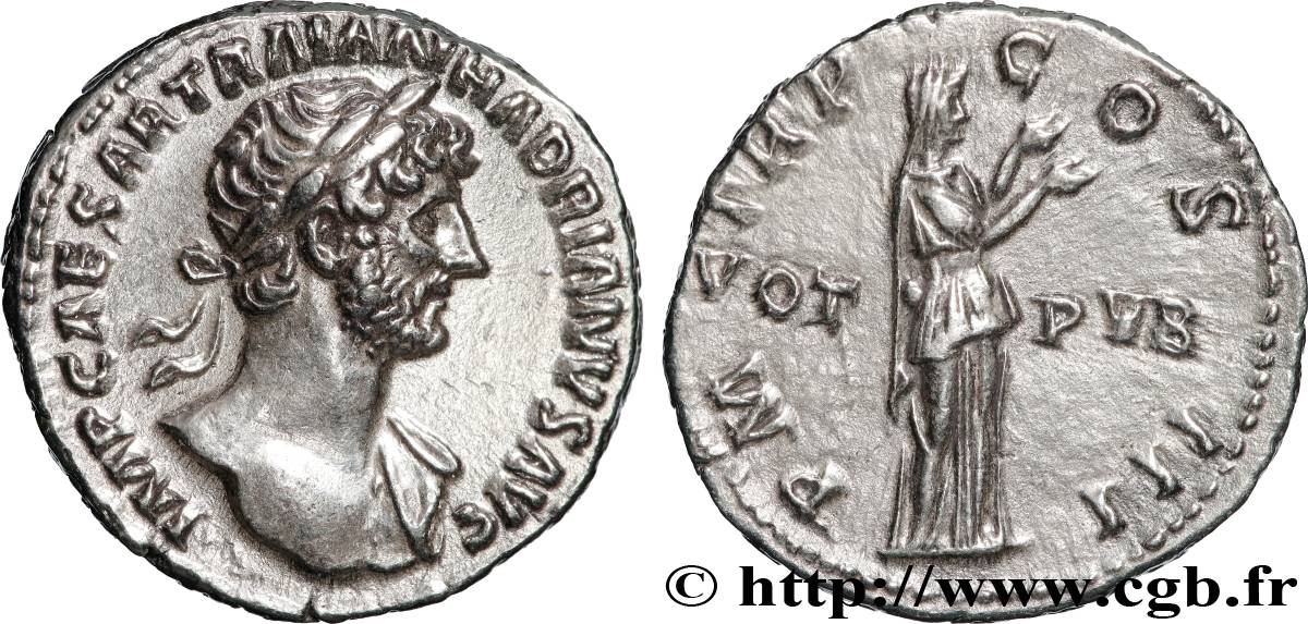 HADRIANUS Denier fST