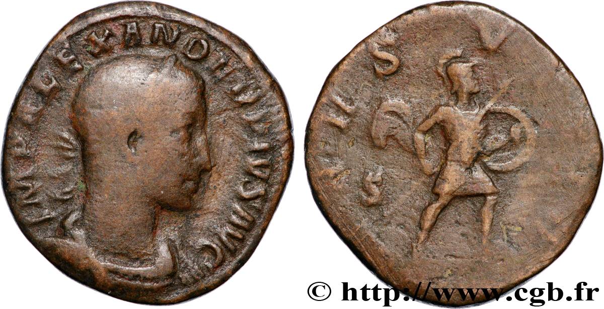 ALEJANDRO SEVERO Sesterce BC+