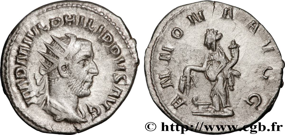 PHILIPPE Ier L ARABE Antoninien SUP