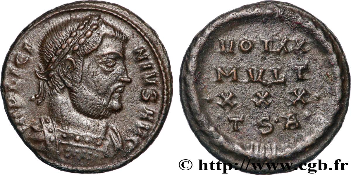 LICINIUS Ier Centenionalis ou nummus TTB+