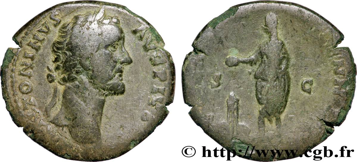 ANTONINUS PIUS Sesterce VF/VF