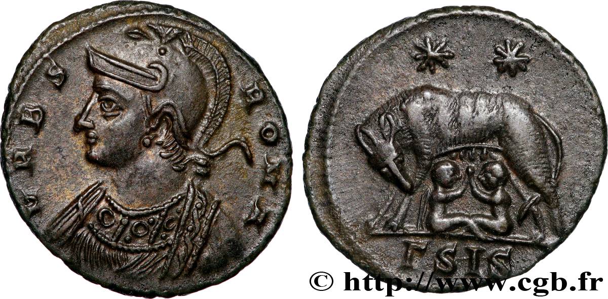 ROMA Centenionalis ou nummus AU