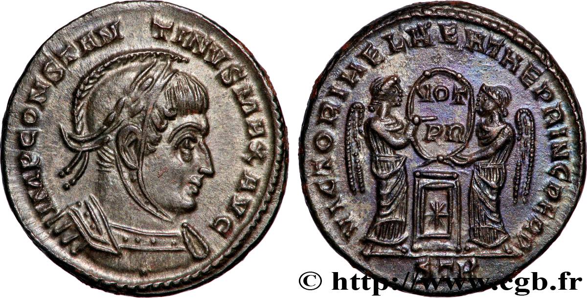 CONSTANTINE I THE GREAT Centenionalis ou nummus MS