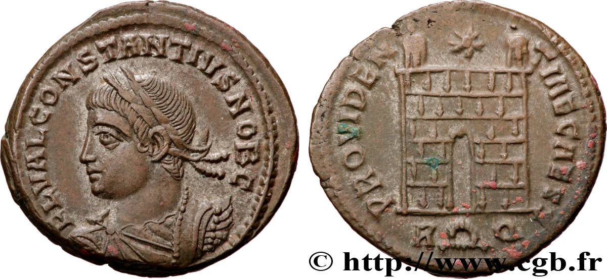CONSTANCE II Centenionalis ou nummus SUP/TTB+