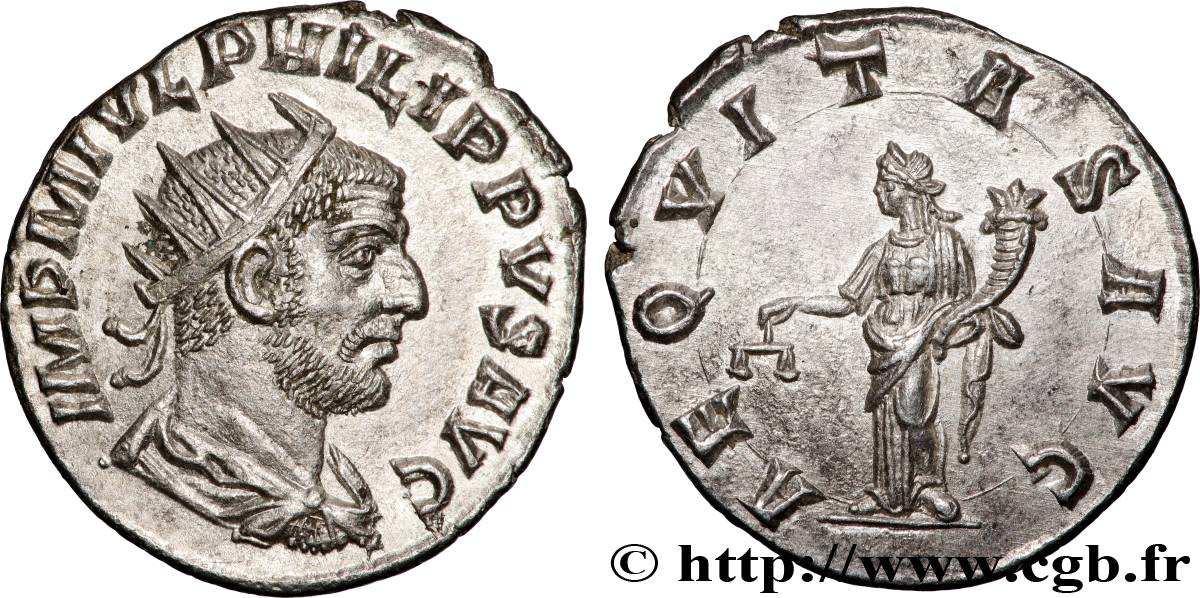 PHILIPPUS Antoninien MS