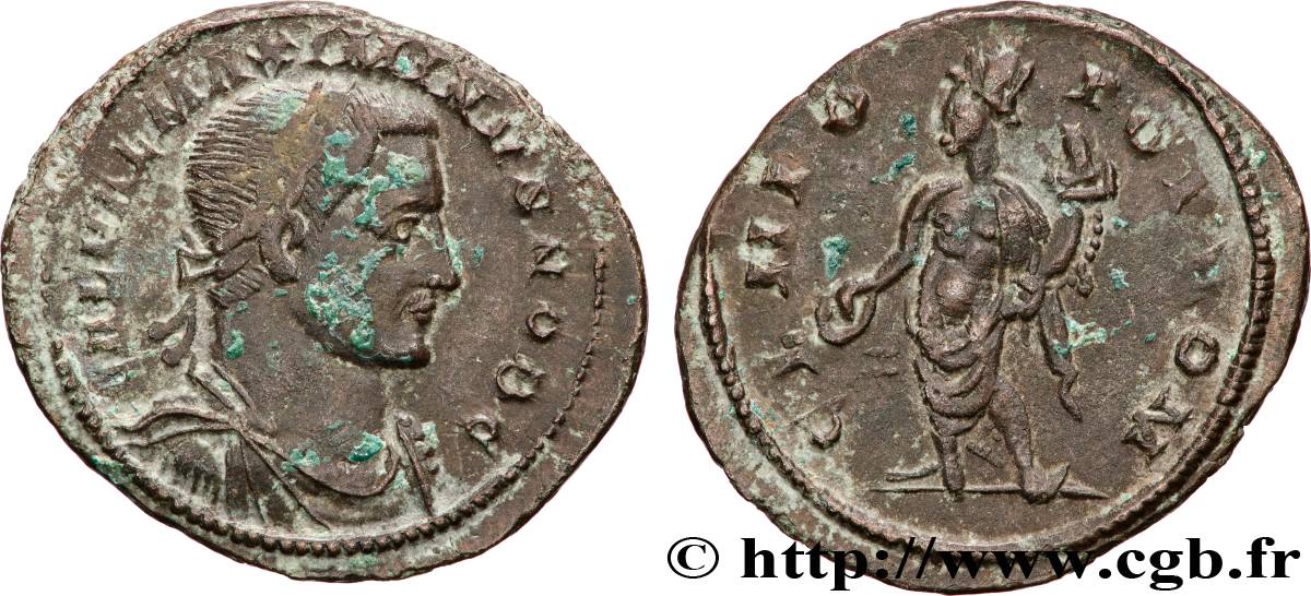 MAXIMINUS II DAIA Follis ou nummus XF