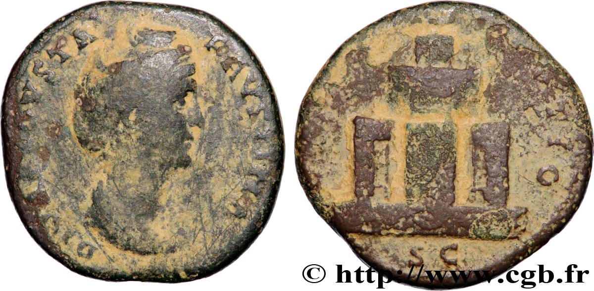 FAUSTINA MAIOR Dupondius fSS