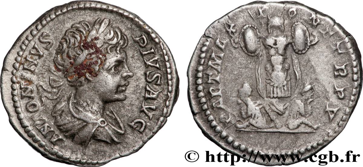 CARACALLA Denier TTB+