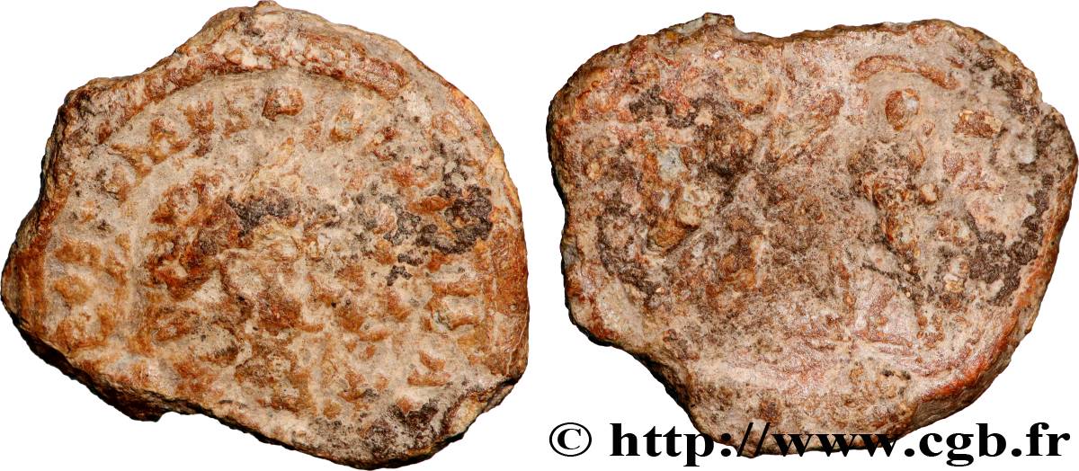 POSTUMUS Epreuve de coin en plomb VF