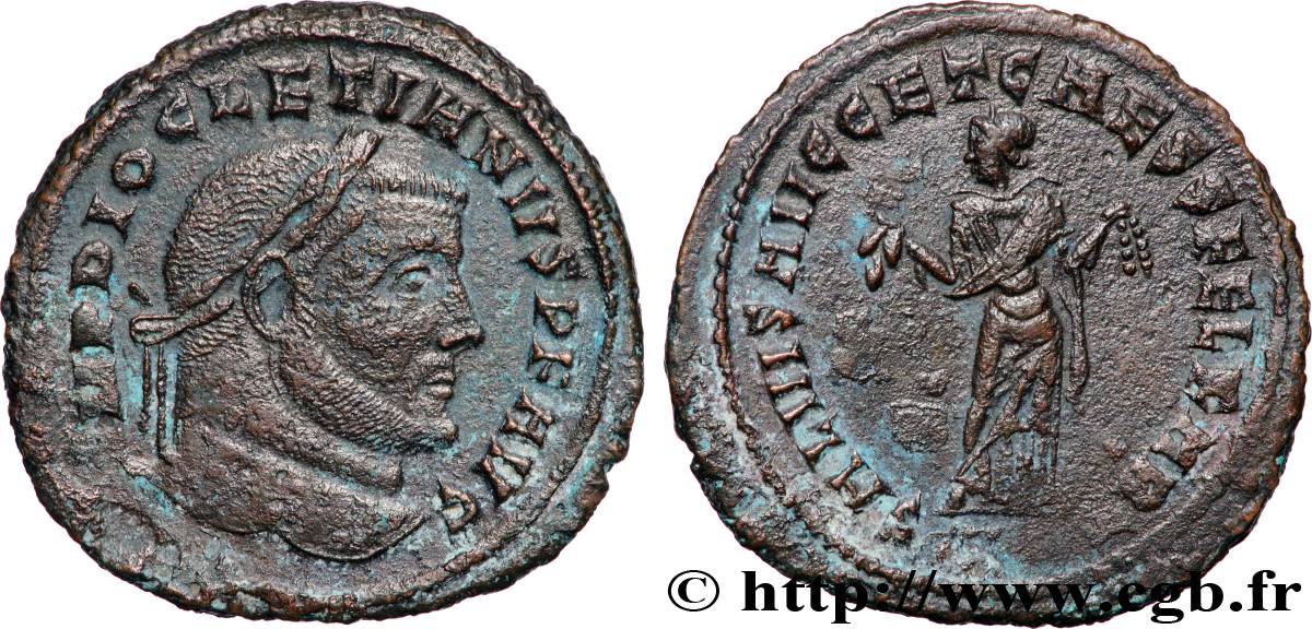 DIOCLETIAN Follis ou nummus XF