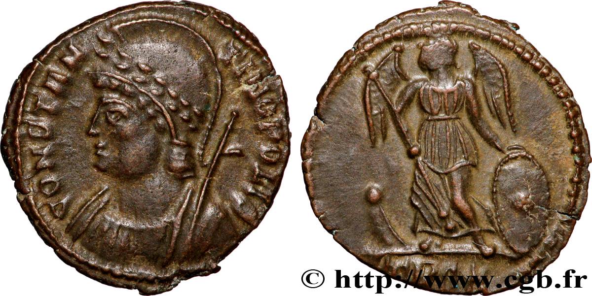 CONSTANTINOPOLIS Centenionalis ou nummus AU