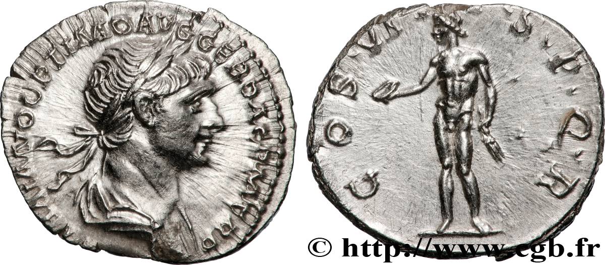 TRAJANUS Denier MS