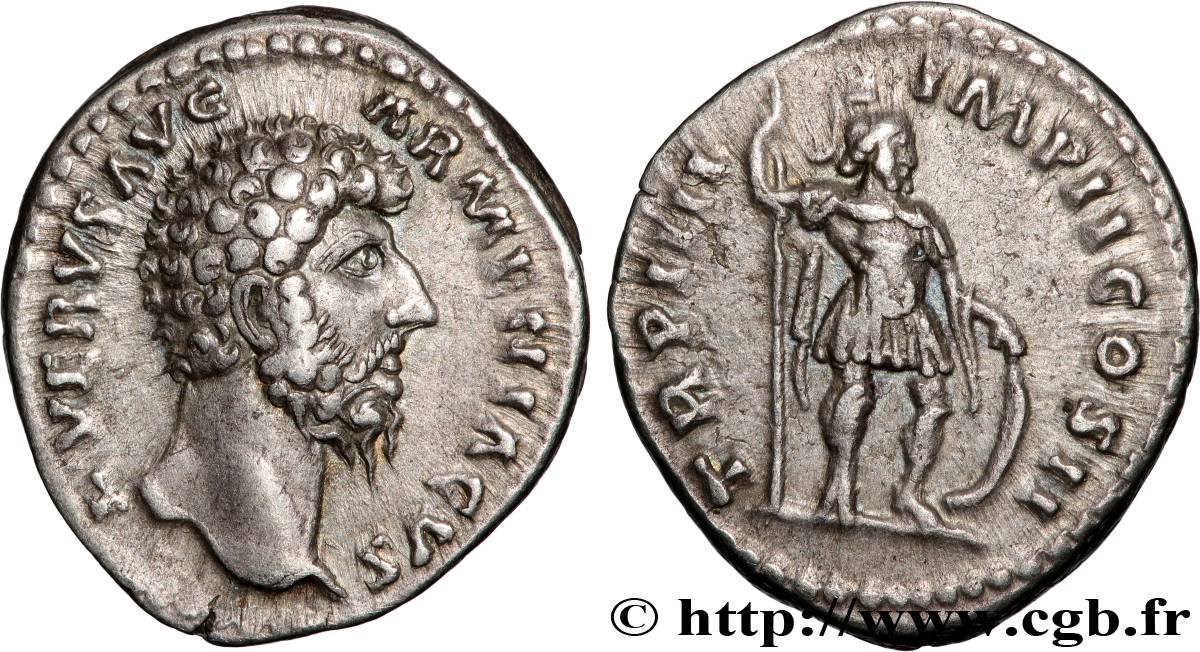 LUCIUS VÉRUS Denier SUP