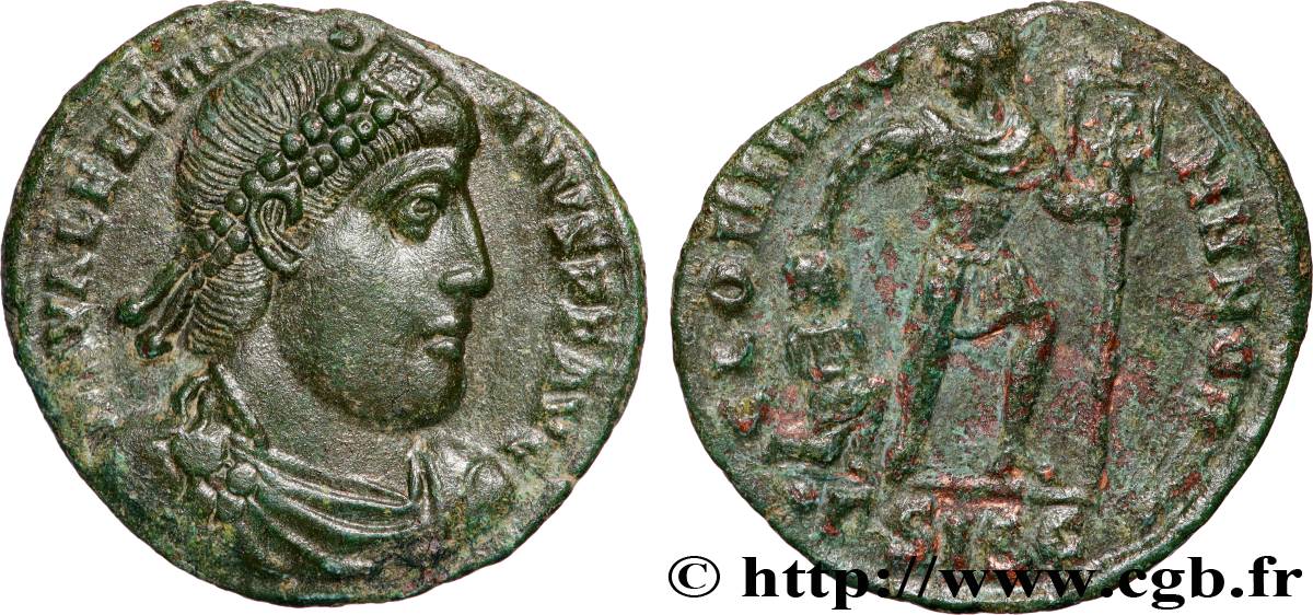 VALENTINIAN I Nummus AU/XF