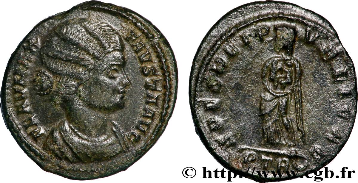 FAUSTA Centenionalis ou nummus TTB+/TTB
