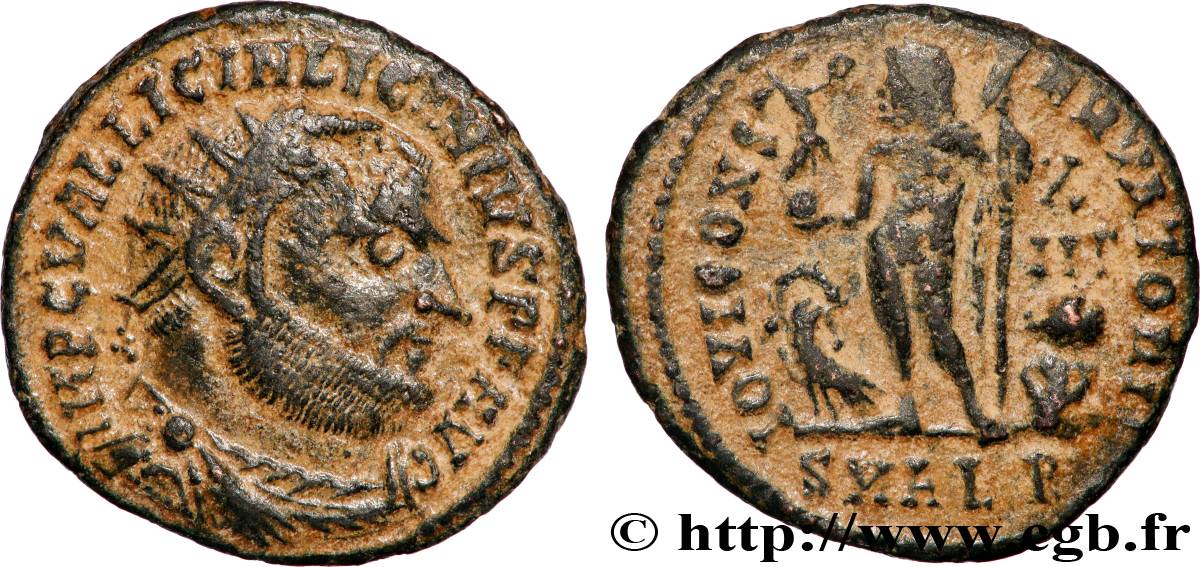 LICINIUS Ier Follis ou nummus TTB/TB+