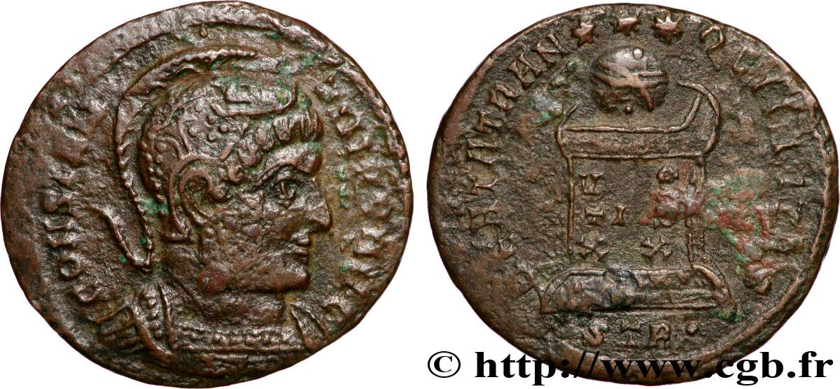 CONSTANTIN Ier LE GRAND Centenionalis ou nummus TTB/TB+
