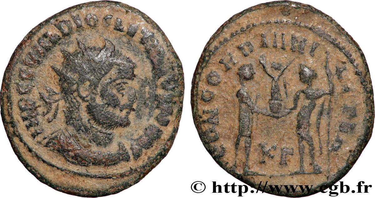 DIOCLÉTIEN Pseudo ou néo-aurelianus TB+