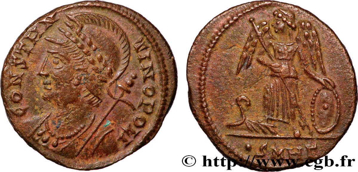 CONSTANTINOPOLIS Centenionalis ou nummus AU