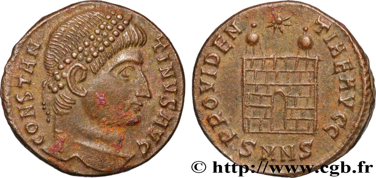 CONSTANTINE I THE GREAT Centenionalis ou nummus AU